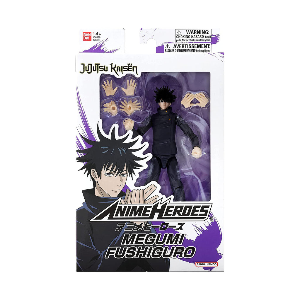 Bandai Jujutsu Kaisen Anime Heroes Megumi Fushiguro Figure