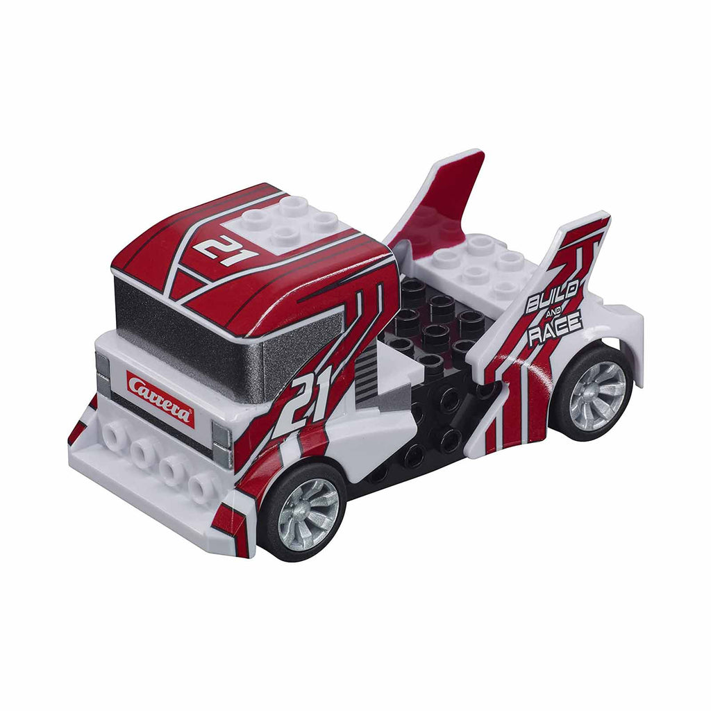 Carrera GO Build 'N Race White Truck 1:43 Electric Slot Car - Radar Toys