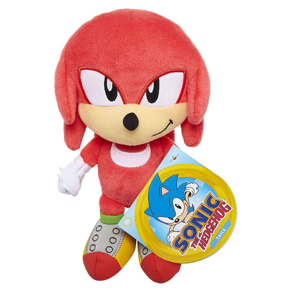 Jakks Pacific Sonic The Hedgehog Knuckles 7 Inch Plush - Radar Toys