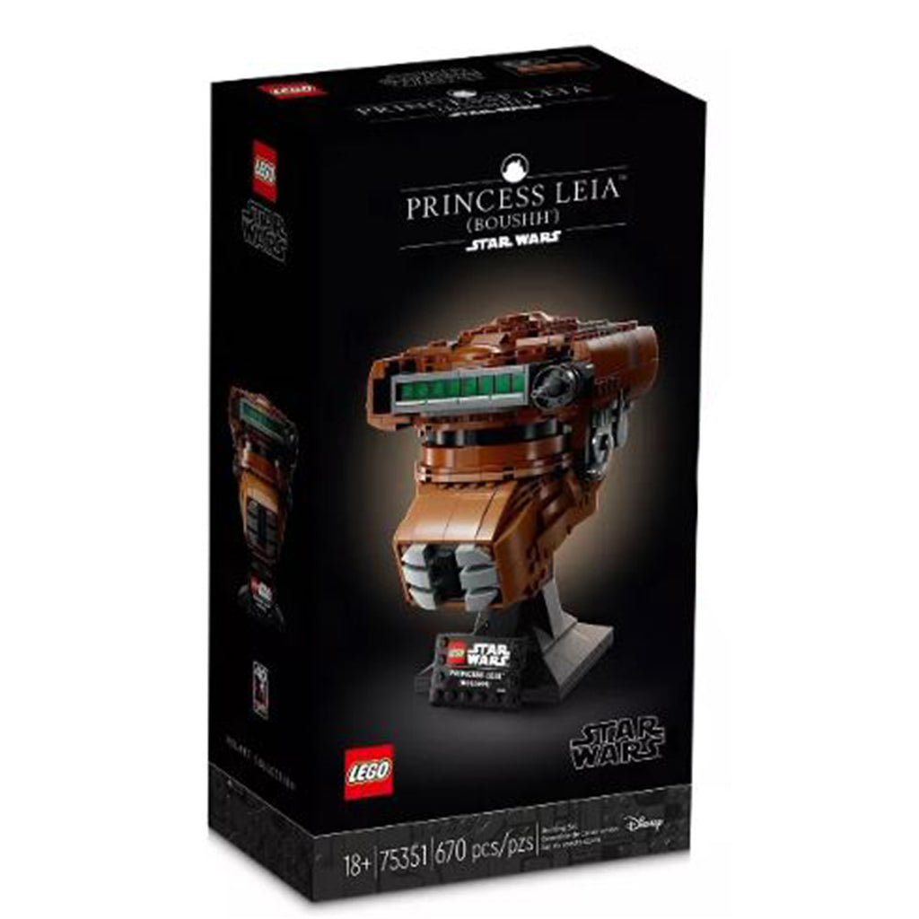 LEGO® Star Wars Princess Leia Boushh Helmet Building Set 75351 - Radar Toys