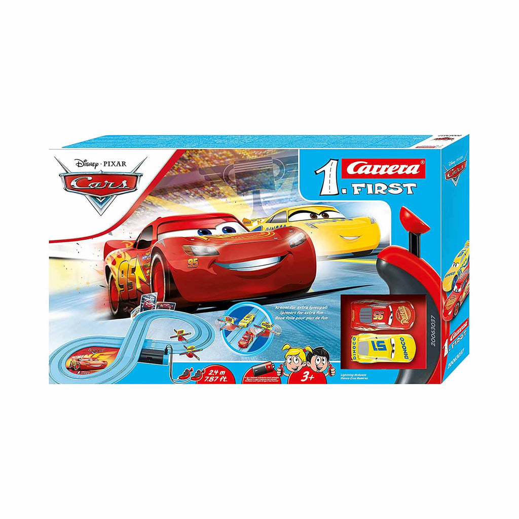 Carrera 1 First Disney Pixar Cars Race Of Friends Slot Racing Set - Radar Toys