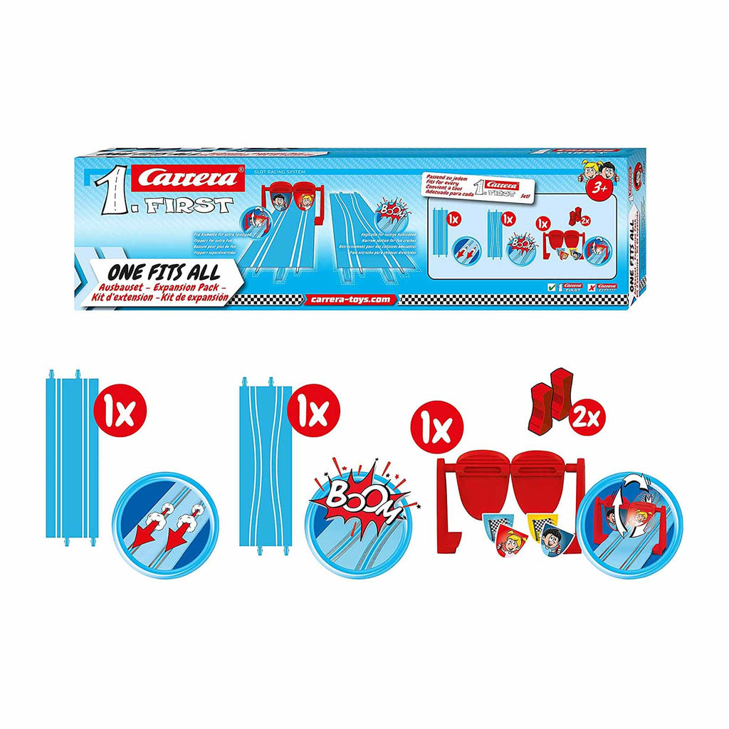 Carrera 1 First One Fits All Slot Racing Expansion Pack - Radar Toys