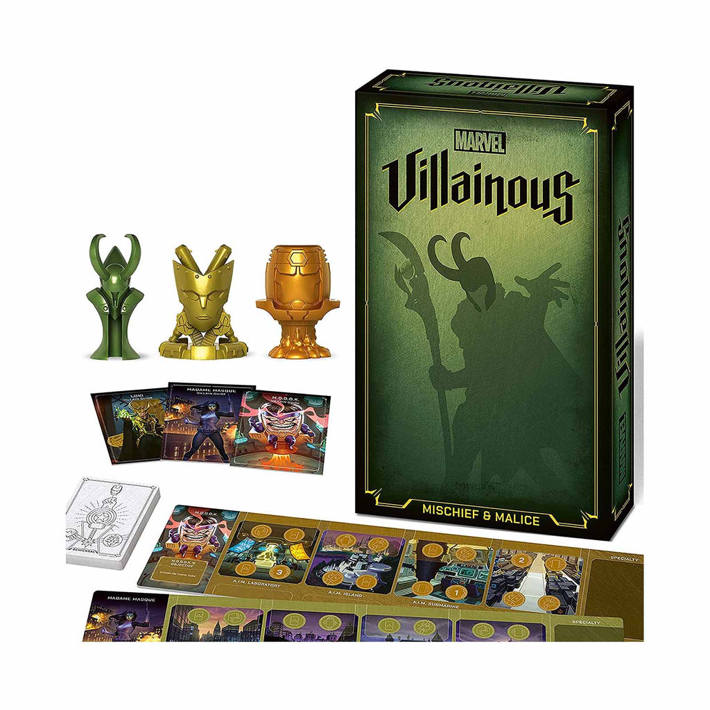 Marvel Villainous Mischief And Malice Standalone Expansion Game