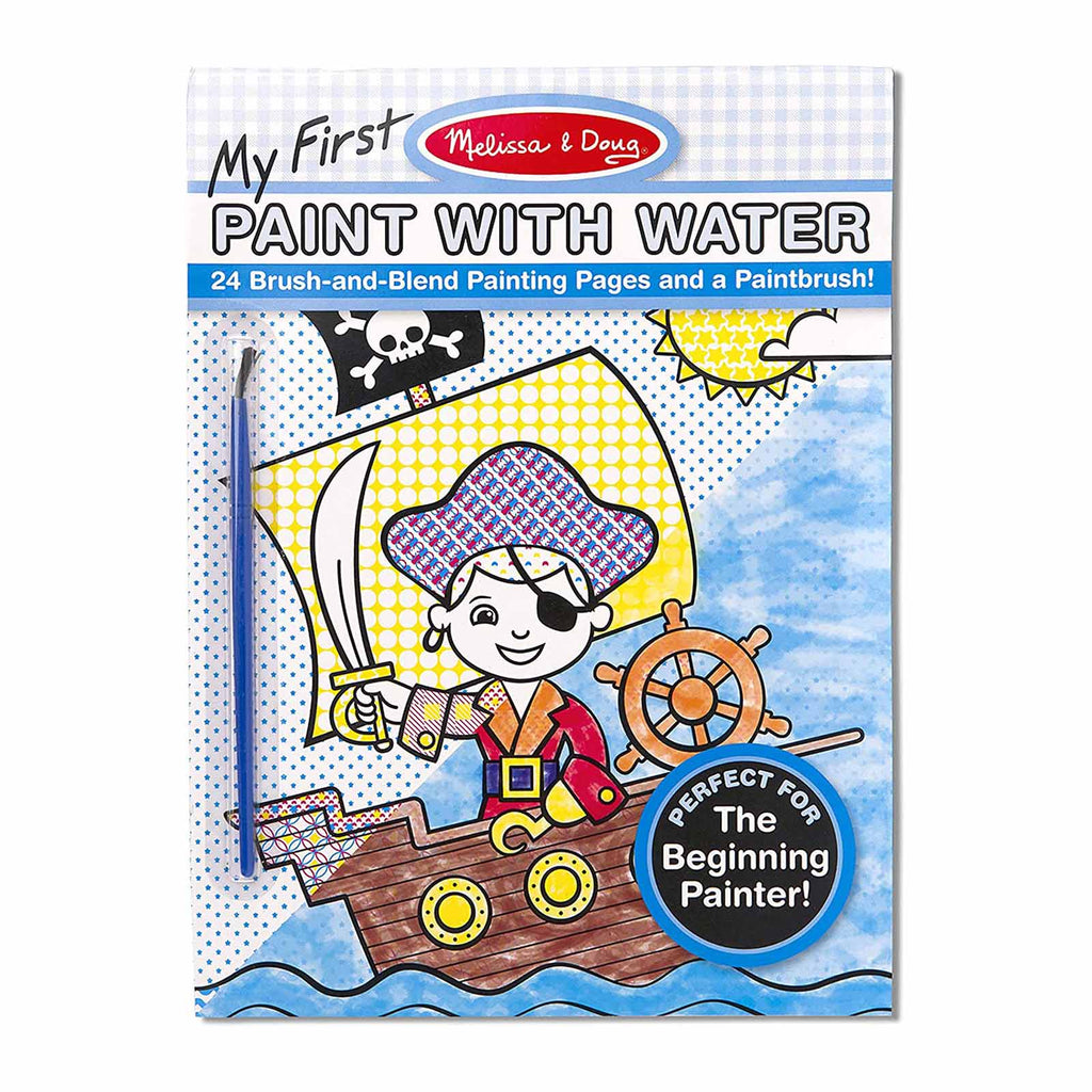 Melissa And Doug My First Paint With Water Blue Activity Pad - Radar Toys