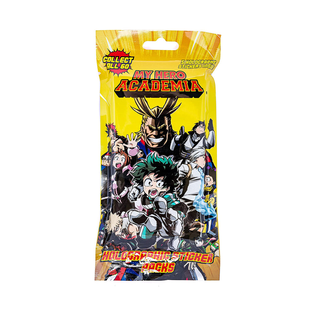 My Hero Academia Holographic Sticker Pack Blind Bag - Radar Toys