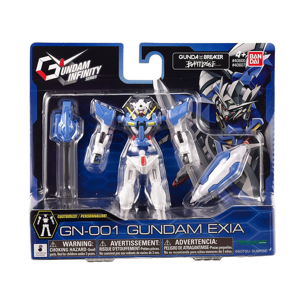 Bandai Gundam Infinity Series GN-001 Exia Action Figure