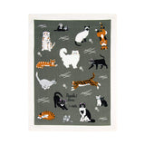 Blue Q People I Love Cats Dish Towel - Radar Toys