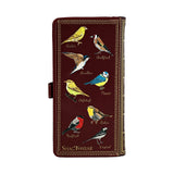 Shagwear Dark Red Book Of Birds Wallet - Radar Toys