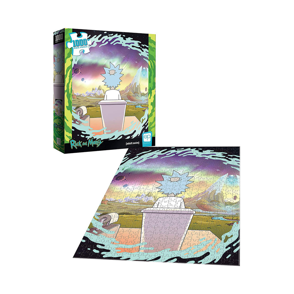 USAopoly Rick And Morty Shy Pooper 1000 Piece Puzzle