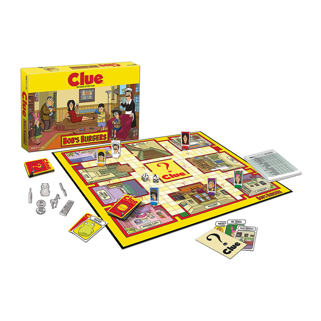 USAopoly Clue Bob's Burgers The Board Game