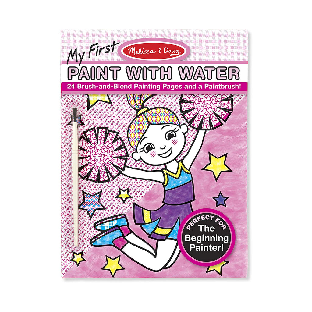 Melissa And Doug My First Paint With Water Pink Art Pad - Radar Toys