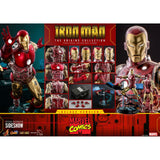 Hot Toys Marvel Deluxe Iron Man The Origins Collection Comics Masterpiece Sixth Scale Figure - Radar Toys