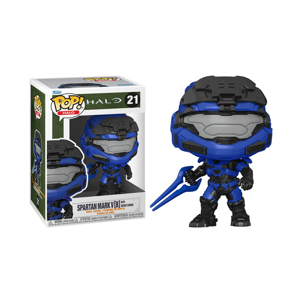 Funko Halo POP Spartan Mark V B Energy Sword Vinyl Figure