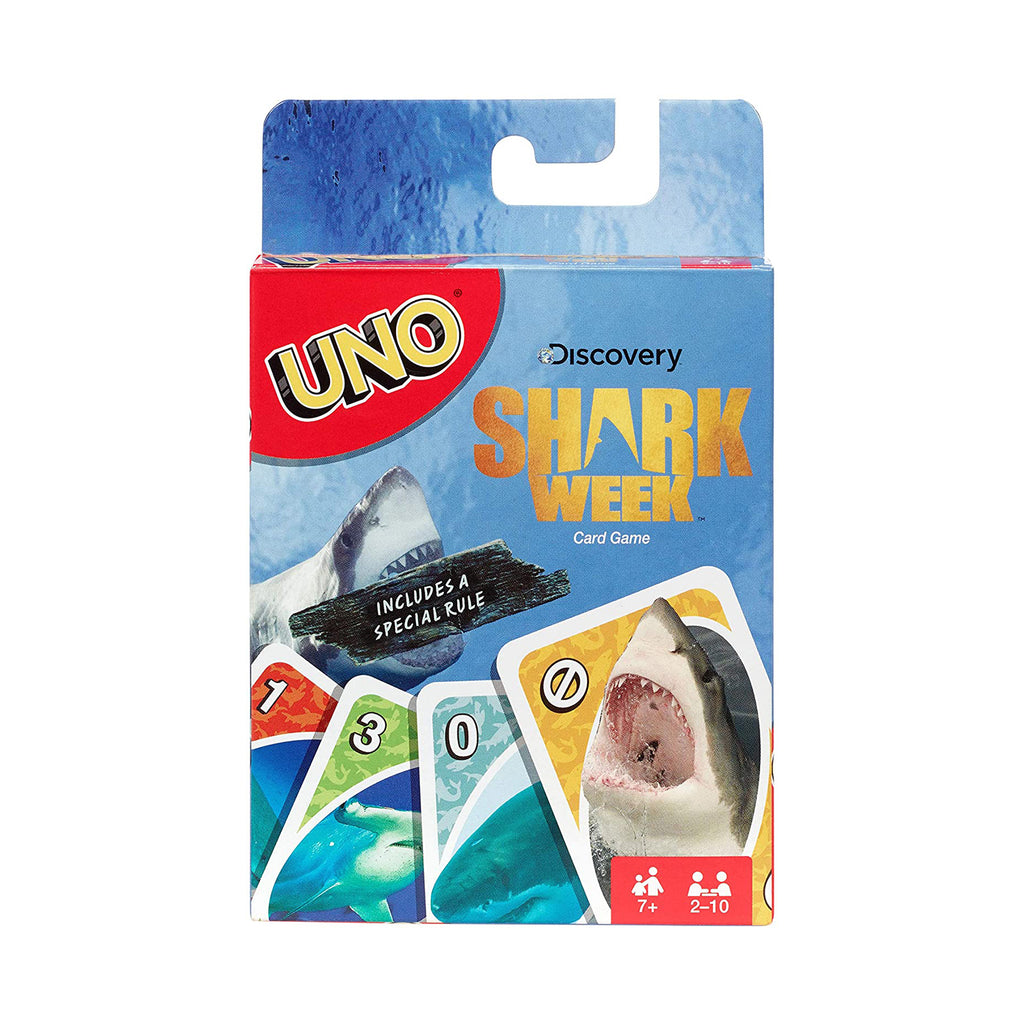 Uno Discovery Shark Week The Card Game
