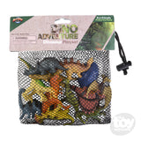 Adventure Planet Dino Adventure Dinosaur Playset Mesh Bag - Radar Toys
