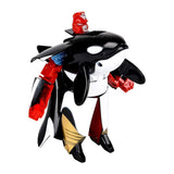 Adventure Planet Orca Killer Whale Robot Action Figure 5 Inch - Radar Toys