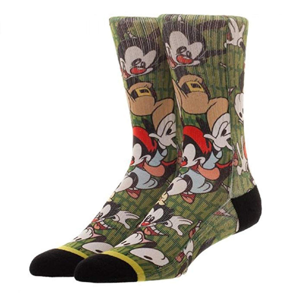 Animaniacs Jump Sublimated 1 Pair Of Crew Socks