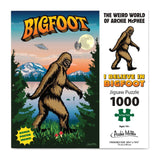 Archie McPhee I Believe In Bigfoot 1000 Piece Jigsaw Puzzle - Radar Toys