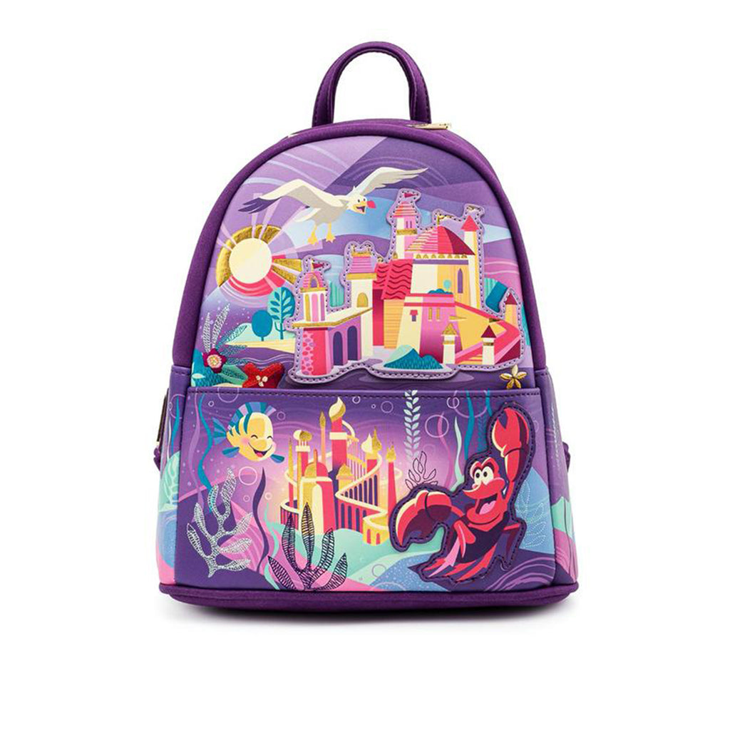 Loungefly Disney Ariel Castle Collection Mini Backpack