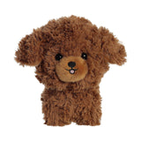 Aurora Brown Poodle 7 Inch Plush - Radar Toys