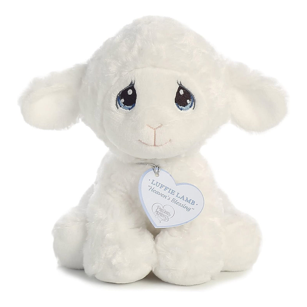 Aurora Precious Moments Luffie Lamb 8.5 Inch Plush