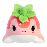 Aurora Strawberry Nomwhal 7  Inch Plush Figure - Radar Toys