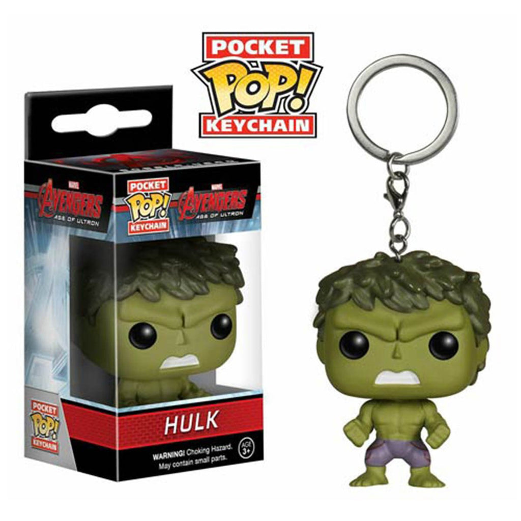 Avengers Age Of Ultron Pocket POP Hulk Vinyl Figure Keychain
