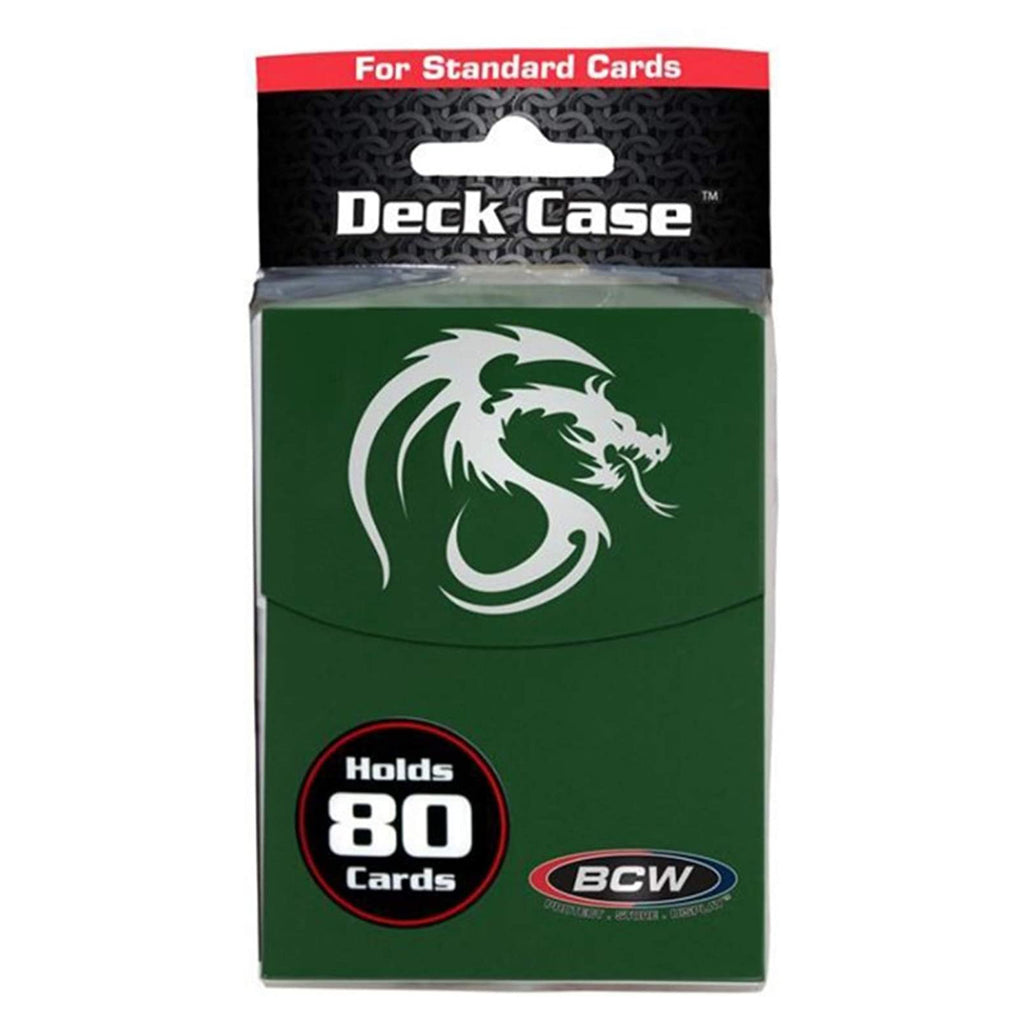 BCW Green Deck Case Standard Cards - Radar Toys