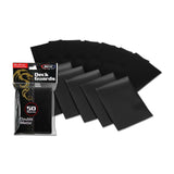 BCW Deck Guards Double Matte Black 50 Protective Sleeves - Radar Toys
