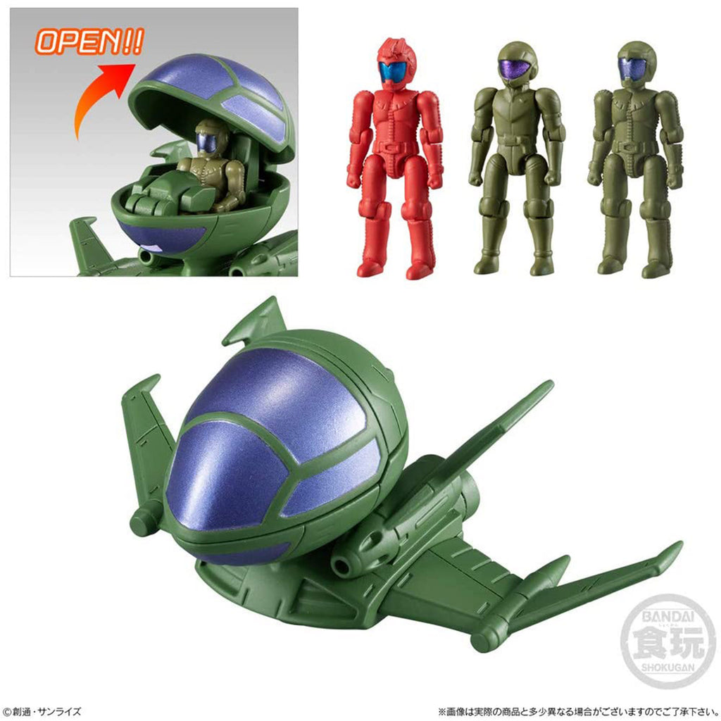 Bandai Gundam Micro Wars 3 DFA-03 Dopp With Pilots Figure