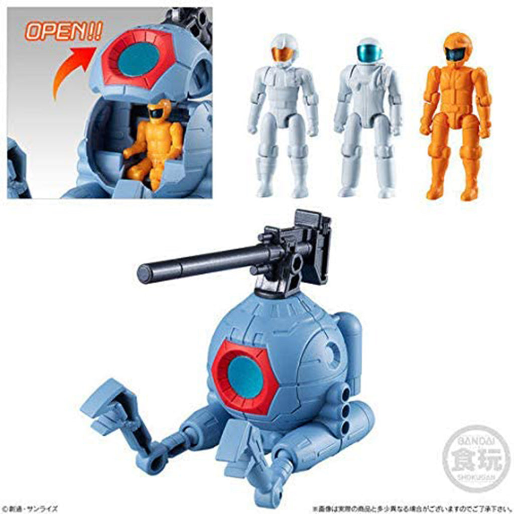 Bandai Gundam Micro Wars 3 RB-79 Ball With Pilots Figure