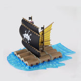 Bandai One Piece Grand Ship Collection Teach's Pirate Ship Model Kit - Radar Toys
