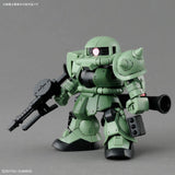 Bandai SD Gundam Cross Silhouette Zaku II Model Kit - Radar Toys