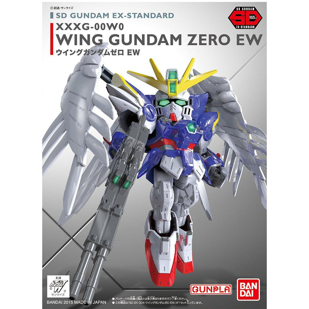 Bandai SD Gundam Ex-Standard Wing Gundam Zero EW Model Kit Figure