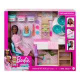 Barbie Face Mask Spa Day Brunette Play Set - Radar Toys