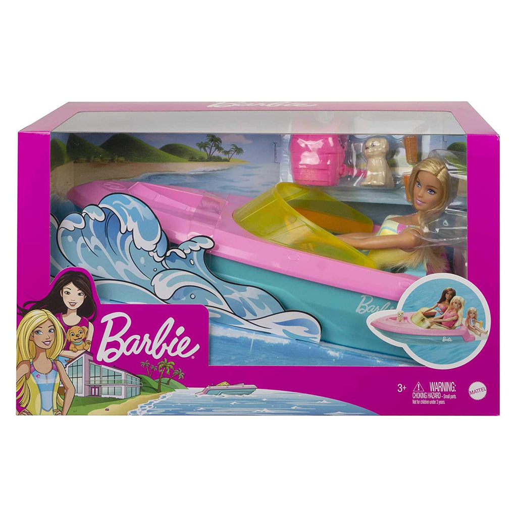 Barbie Speed Boat Playset