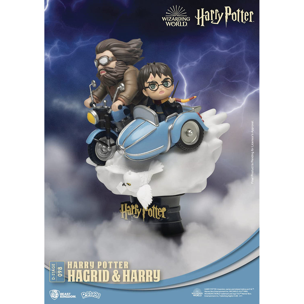 Beast Kingdom Harry Potter D Stage Hagrid Harry Figure Set