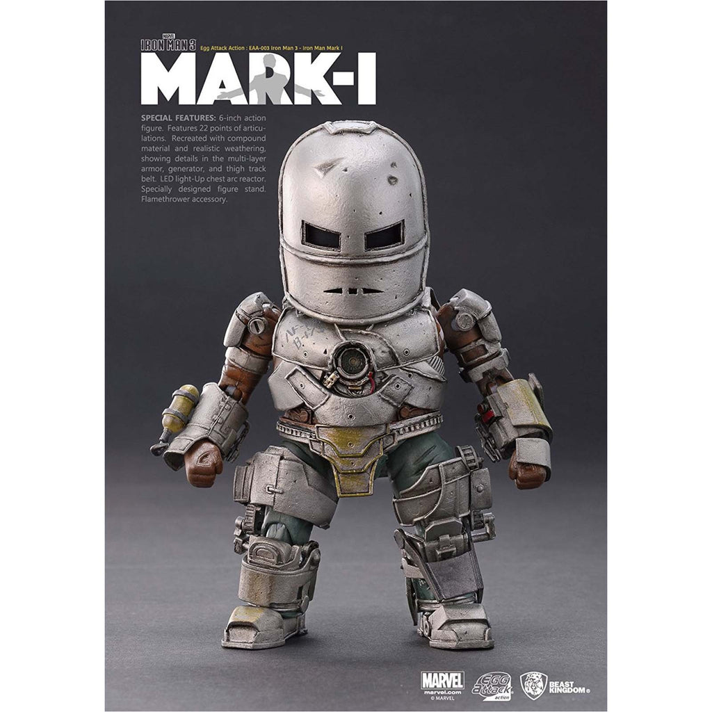 Beast Kingdom Egg Attack Iron Man Mark 1 Action Figure