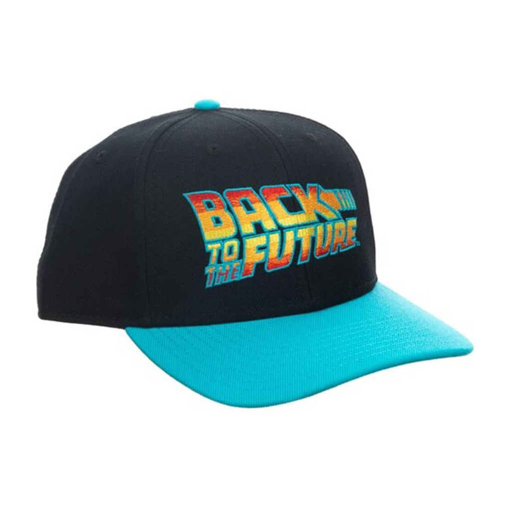 Bioworld Back To The Future Logo Snapback Hat