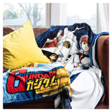 Bioworld Gundam Original Cover 45 X 60 Plush Throw Blanket - Radar Toys