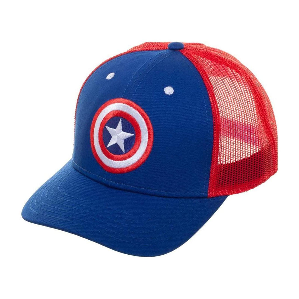 Bioworld Marvel Captain America Shield Snapback Hat