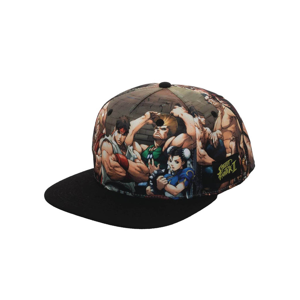 Bioworld Street Fighter Characters Snapback Hat