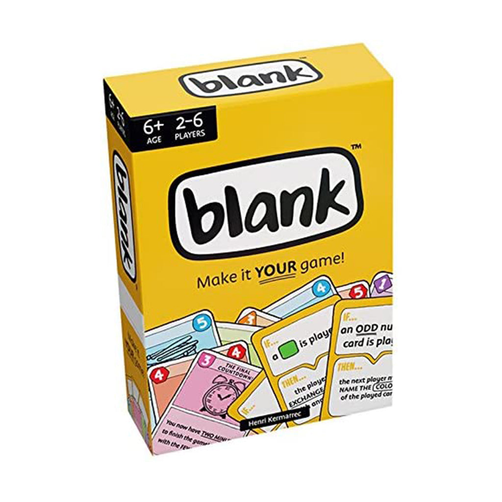 Blank The Card Game