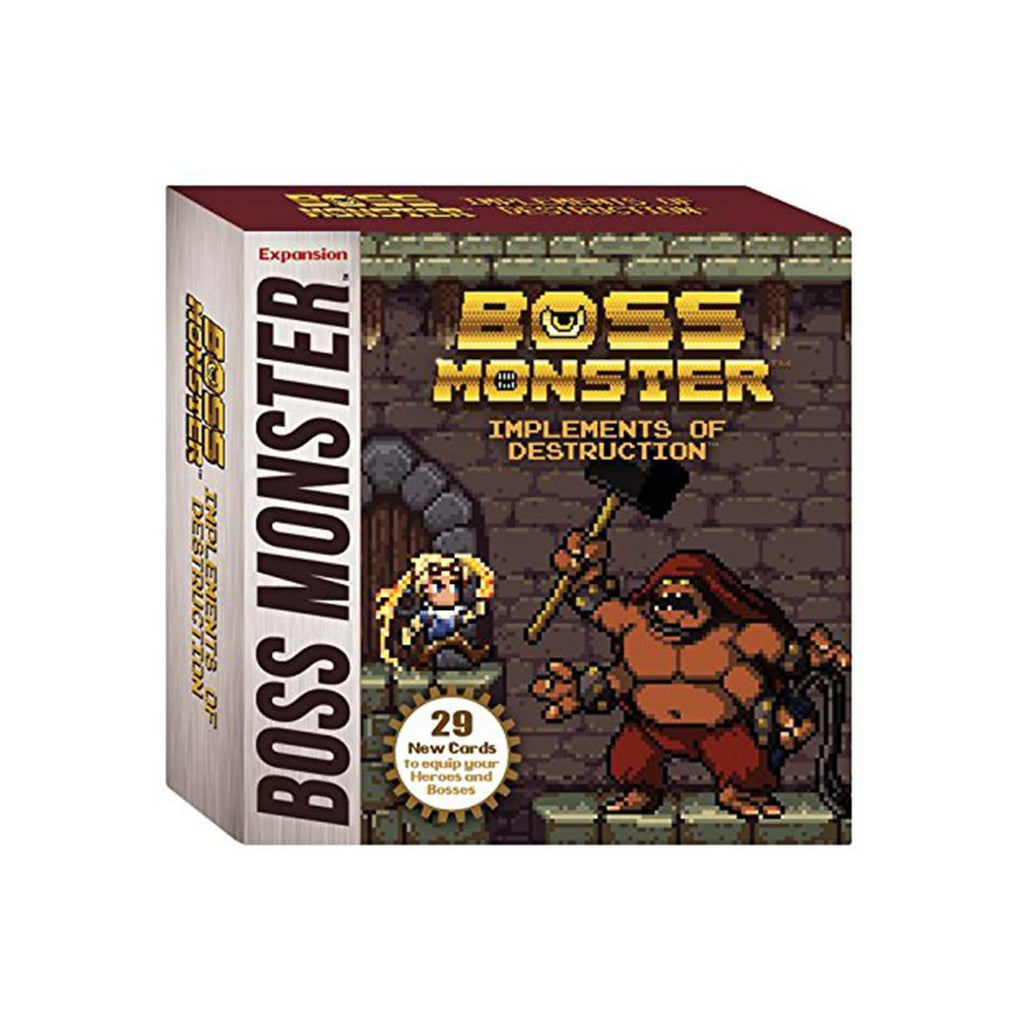 Boss Monster Implements Of Destruction Expansion Card Game - Radar Toys