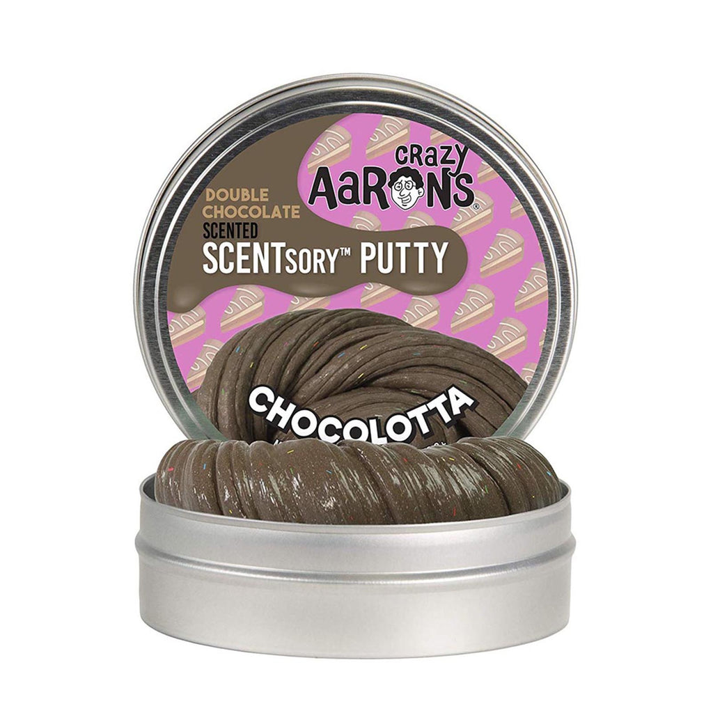 Crazy Aaron's Scentsory Putty Scented 2.75 Inch Chocolotta Thinking Putty - Radar Toys