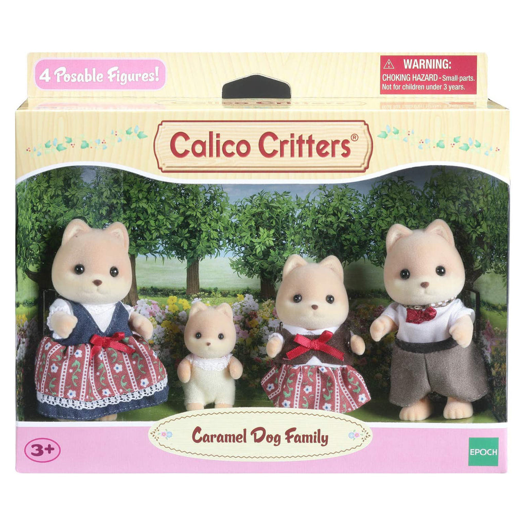 Calico Critters Caramel Dog Family Set - Radar Toys
