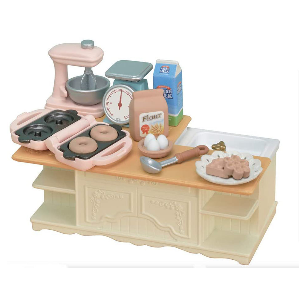 Calico Critters Kitchen Island Table Set