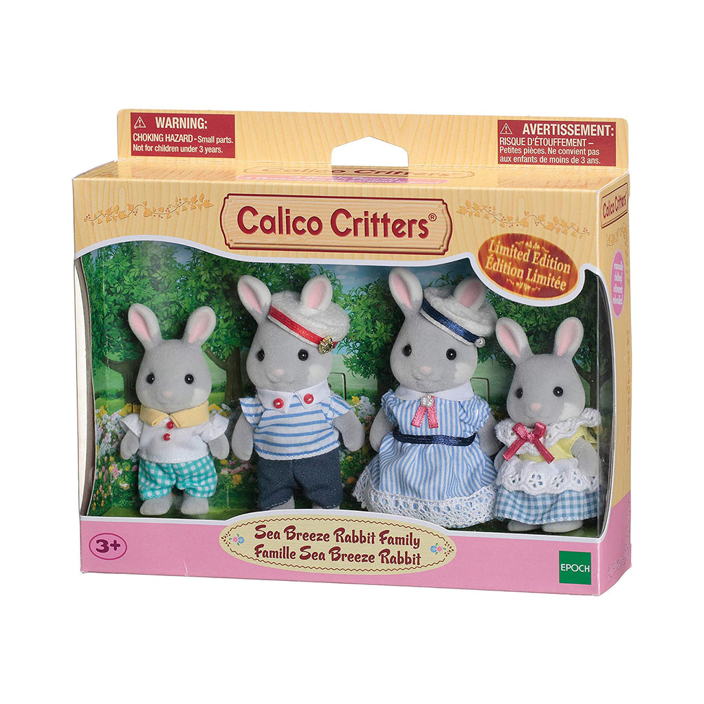 Calico Critters Sea Breeze Rabbit Family Set - Radar Toys