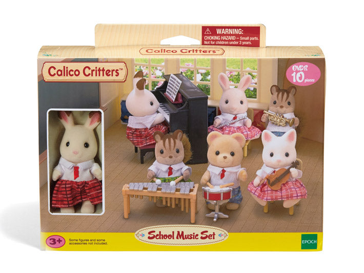 Calico Critters Town School Music Set CC1485 - Radar Toys