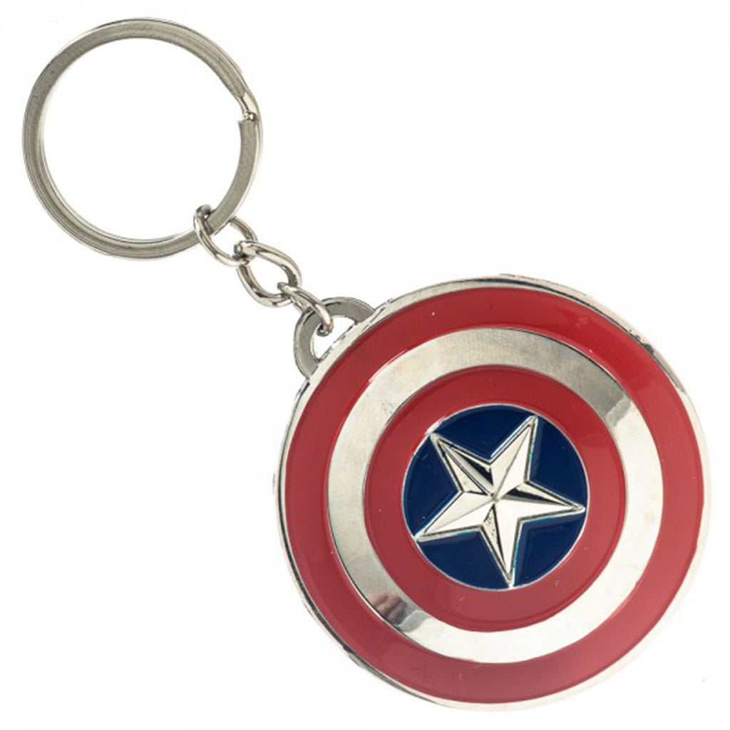 Captain America Metal Keychain
